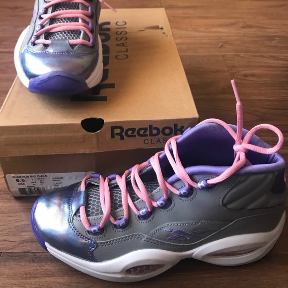 Reebok Classic Question Mid Girls 6.5 - Picture 1 of 1